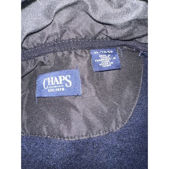 NWT Chaps Men’s Navy Blue Pocket Sweater Vest Men's Size XL - Picture 11 of 13